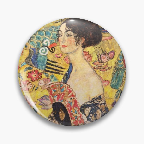 Artikelvorschau, Gustav Klimt - Dame mit Fächer entworfen und verkauft von DejaVuStudio.