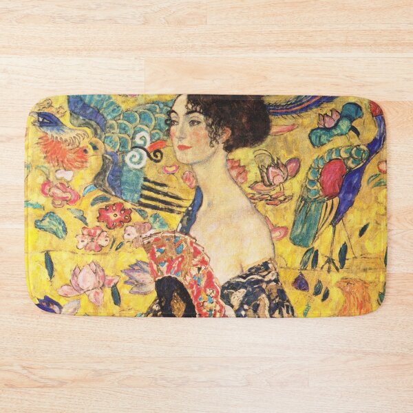 Artikelvorschau, Gustav Klimt - Dame mit Fächer entworfen und verkauft von DejaVuStudio.