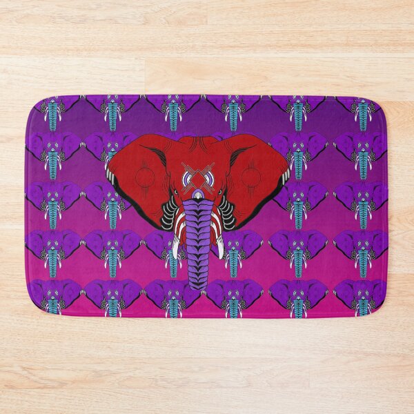 Item preview, Psychedelic Asian Elephant Blotter designed and sold by Slydell1.