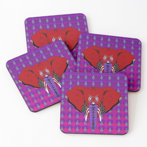 Item preview, Psychedelic Asian Elephant Blotter designed and sold by Slydell1.