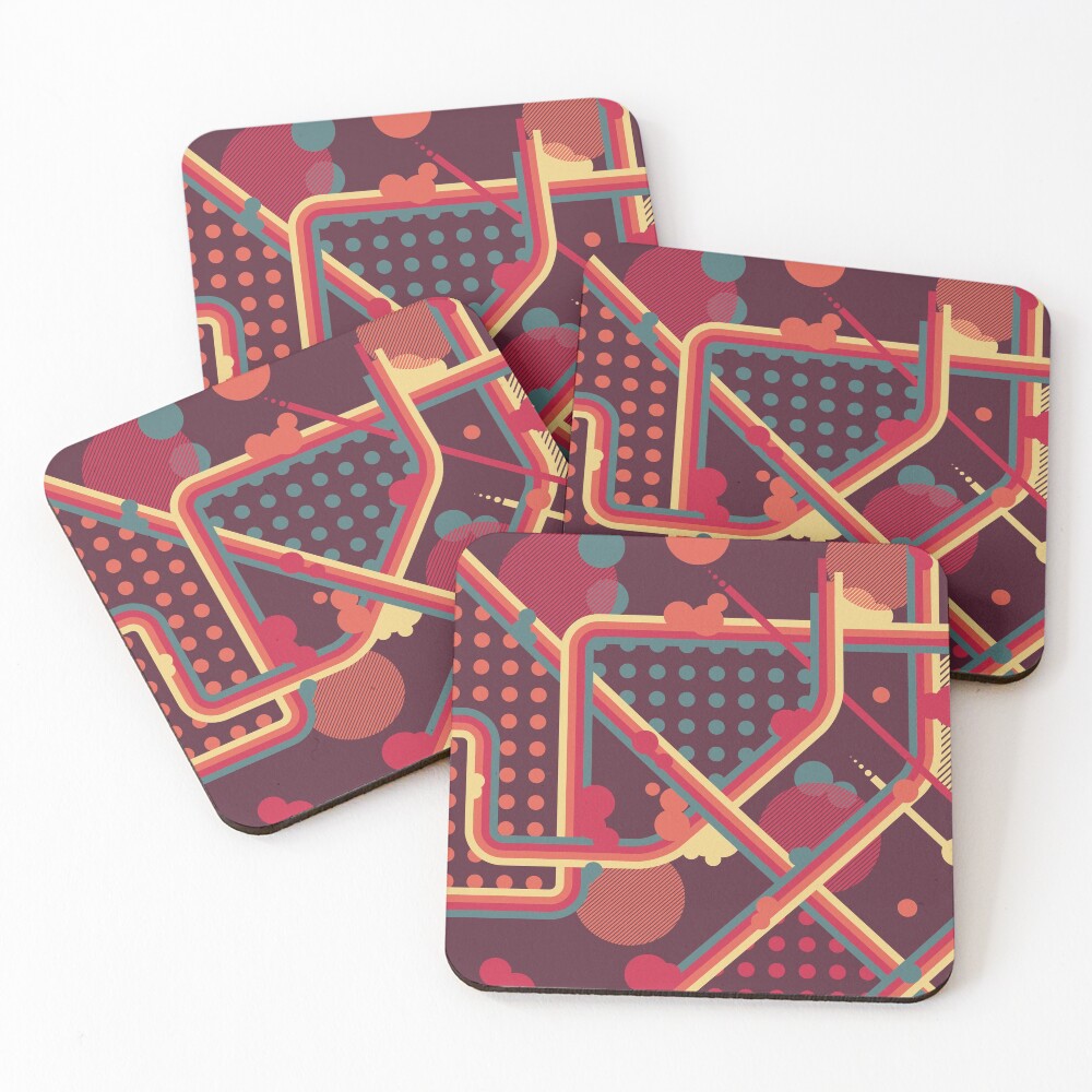 Item preview, Coasters (Set of 4) designed and sold by Lycomedes.