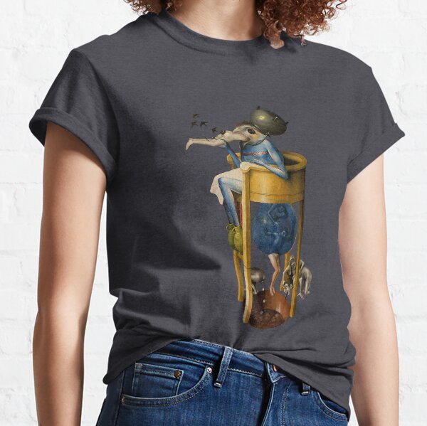 Hieronymus Bosch - Devil on Night Chair Classic T-Shirt