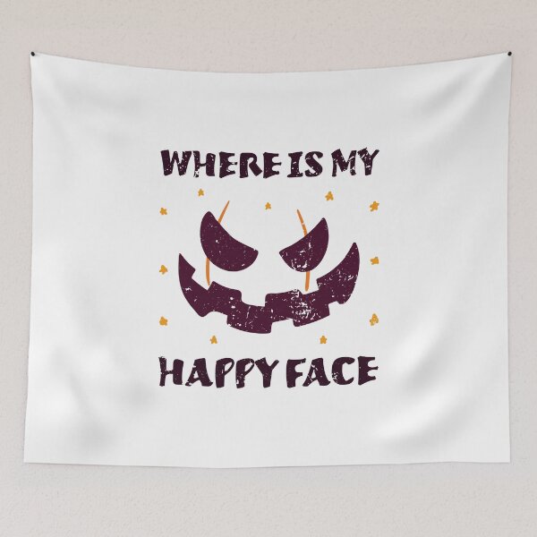 Item preview, Where is my happy face designed and sold by AbraFero.