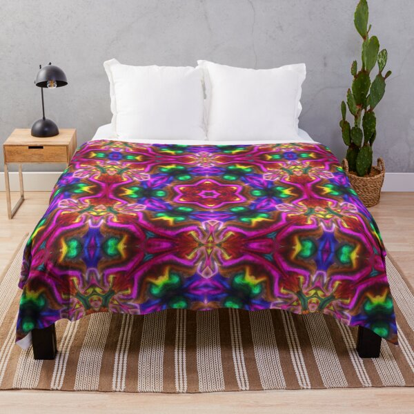 Item preview, Glowing Flower Mandala designed and sold by royrahul.
