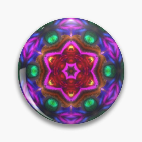 Item preview, Glowing Flower Mandala designed and sold by royrahul.