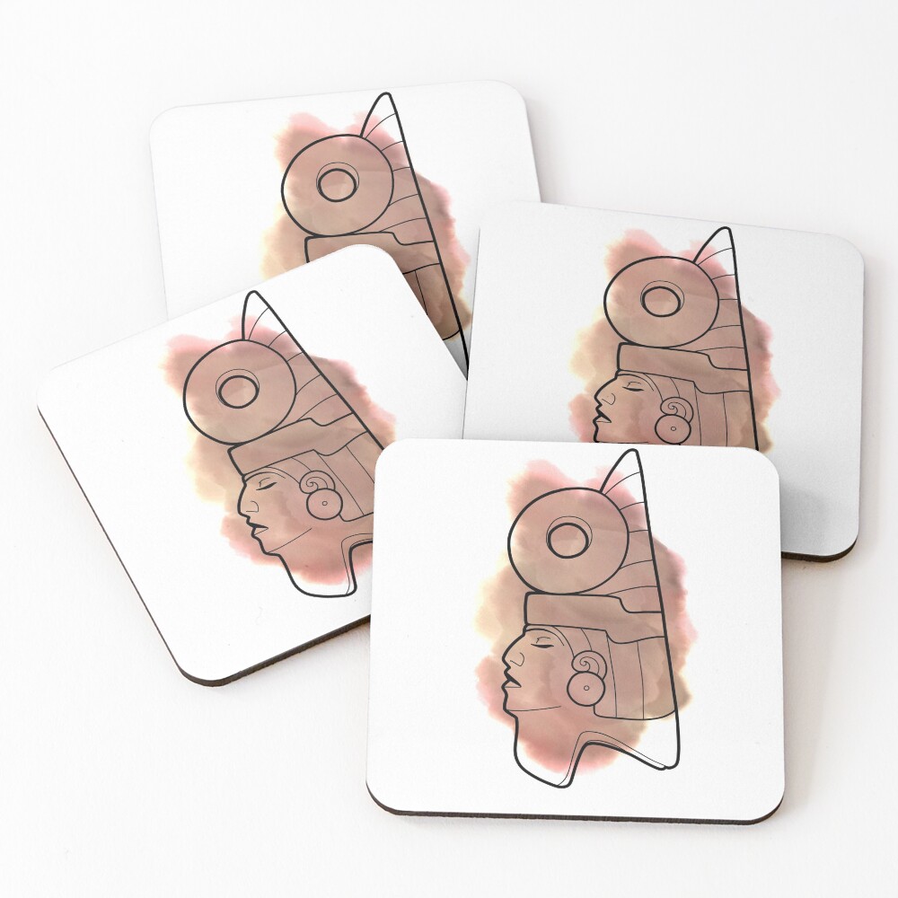 Item preview, Coasters (Set of 4) designed and sold by PeripheralWorld.