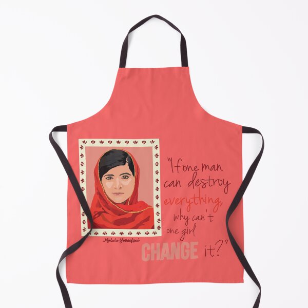 Item preview, Malala Yousafzai in Frame with Quote designed and sold by Emily Boynton.
