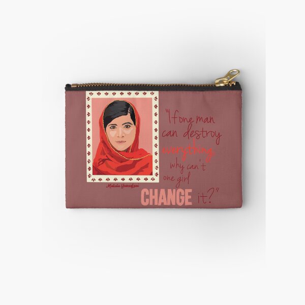 Item preview, Malala Yousafzai in Frame with Quote designed and sold by Emily Boynton.