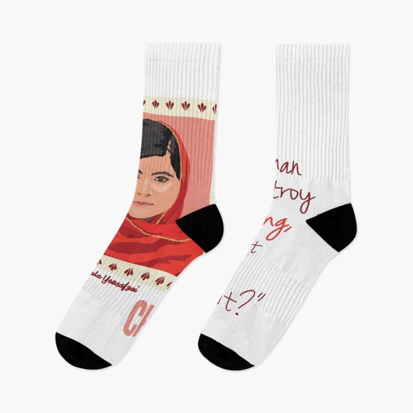 Item preview, Malala Yousafzai in Frame with Quote designed and sold by Emily Boynton.