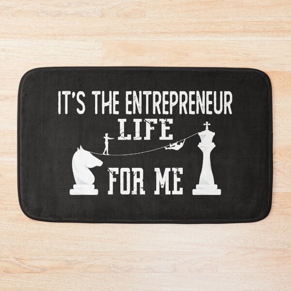 Item preview, Entrepreneur "Boss Life" design blue and pink colors for your collection designed and sold by AyeAyeBeans.