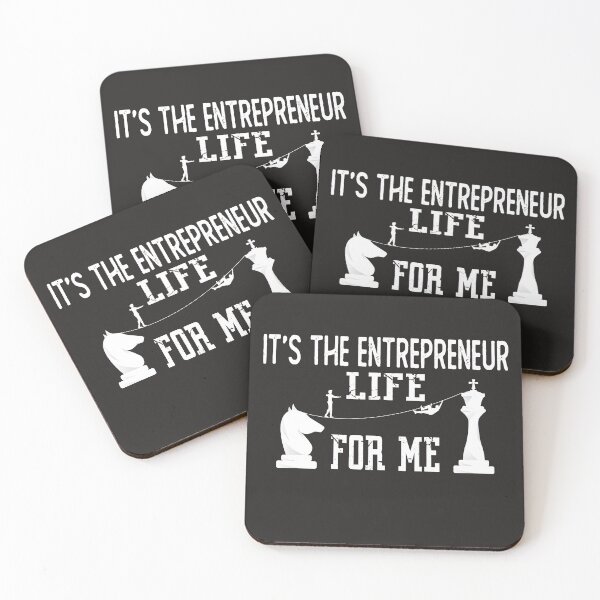 Item preview, Entrepreneur "Boss Life" design blue and pink colors for your collection designed and sold by AyeAyeBeans.