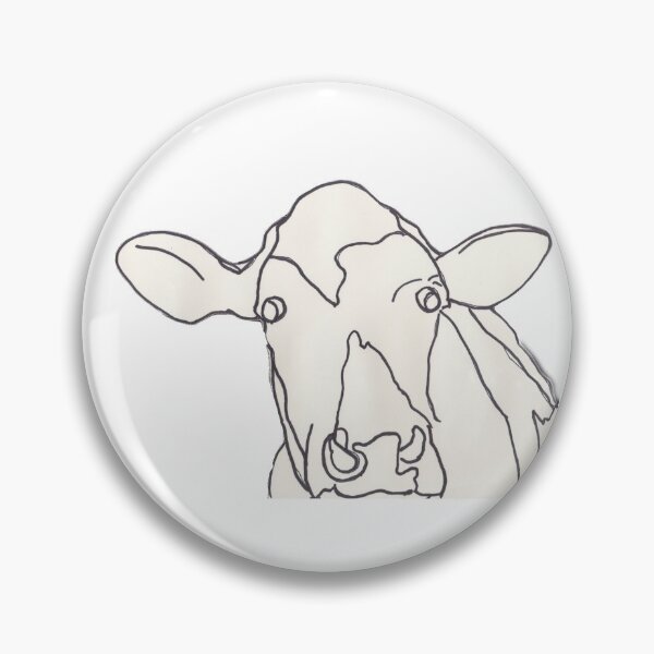 Item preview, Wonky Cow Sketch designed and sold by Sara Stokking.