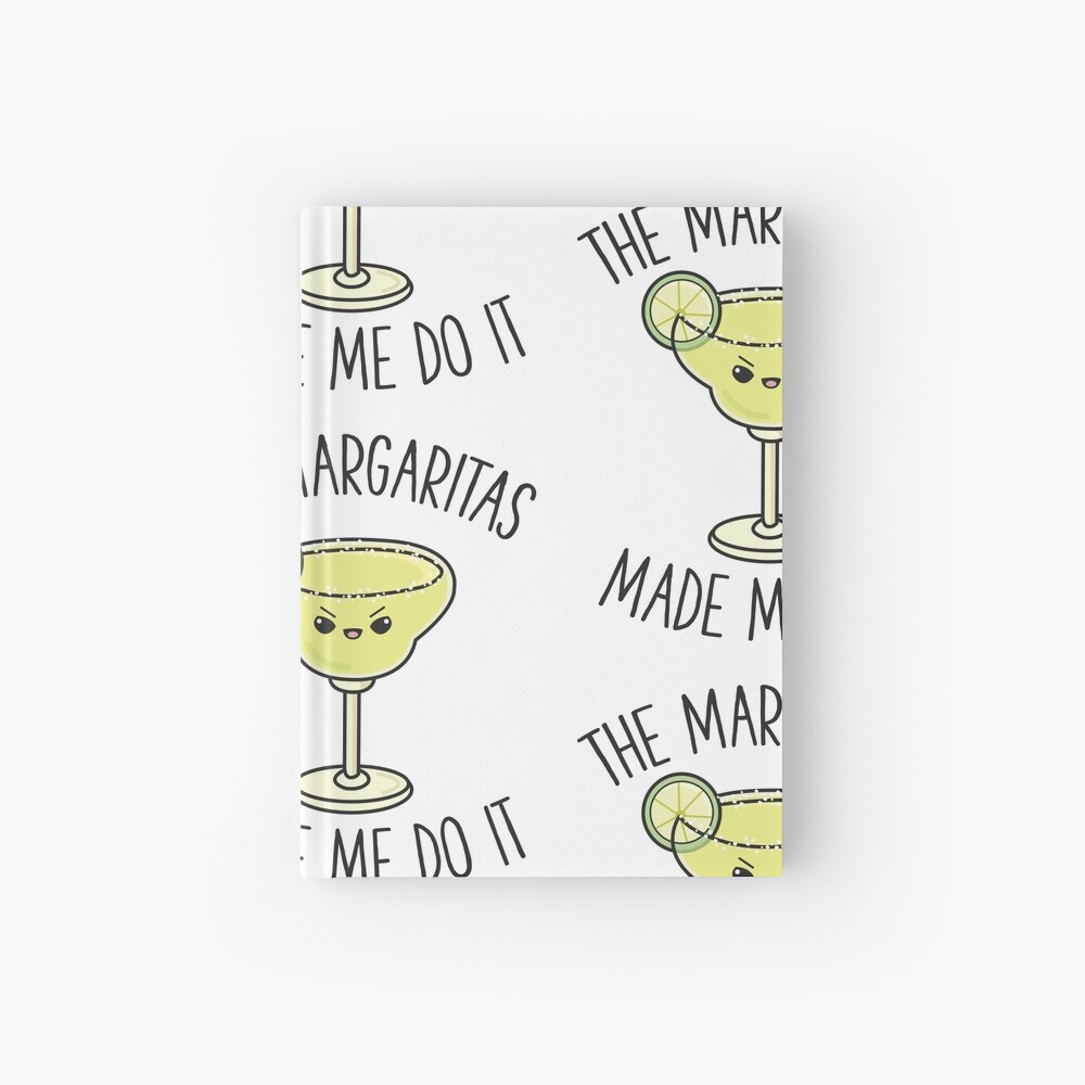 Margaritas Made Me Do It Cute Funny Drinking Gift Art Board Print