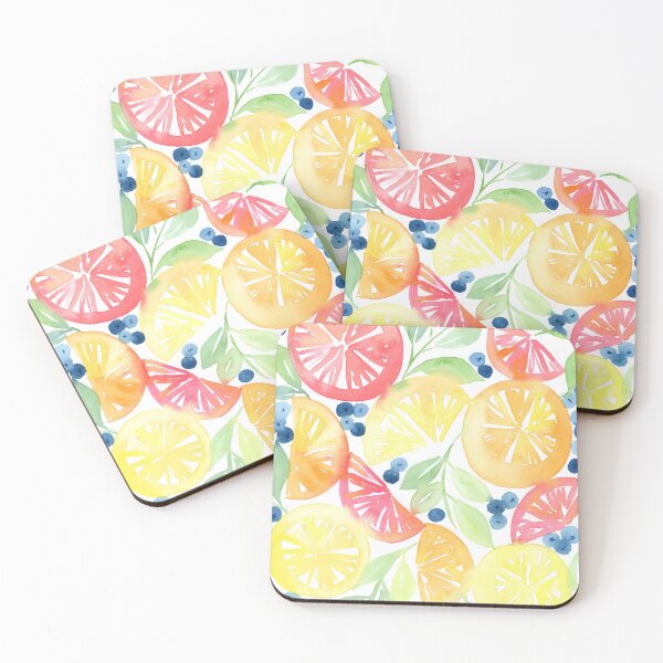 Item preview, Watercolor Citrus Fruit  designed and sold by EmilyLangeArt.