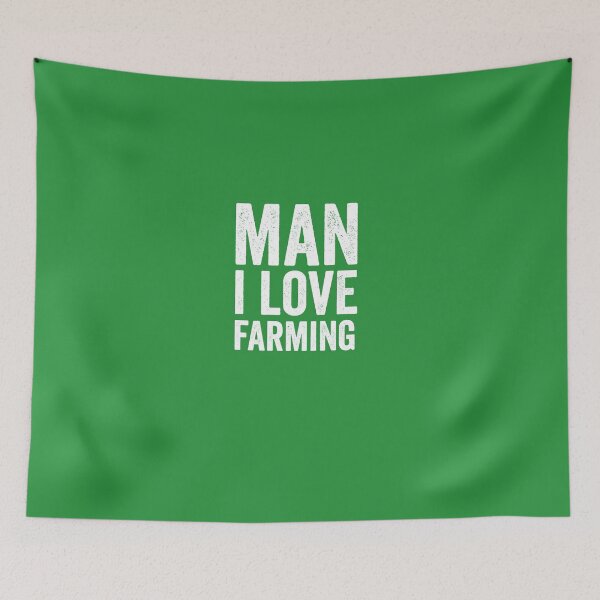 Item preview, man i love farming funny designed and sold by dianoo.