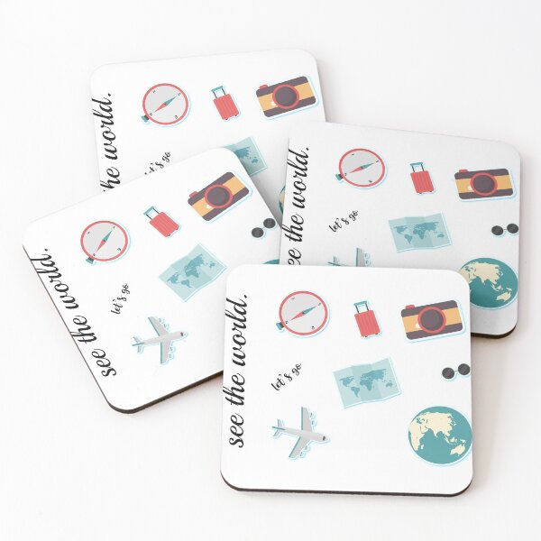 Item preview, Travel sticker pack 8 pieces designed and sold by AdelDa19.