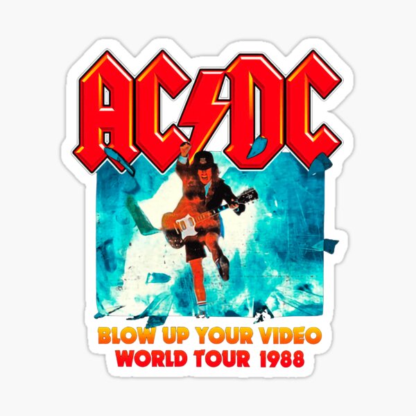 Angus AC / DC Pegatina