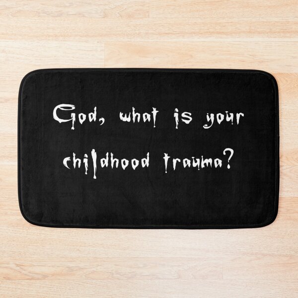 Item preview, Buffy Cordelia | God, What Is Your Childhood Trauma? Funny Quote  designed and sold by WhatThePop.