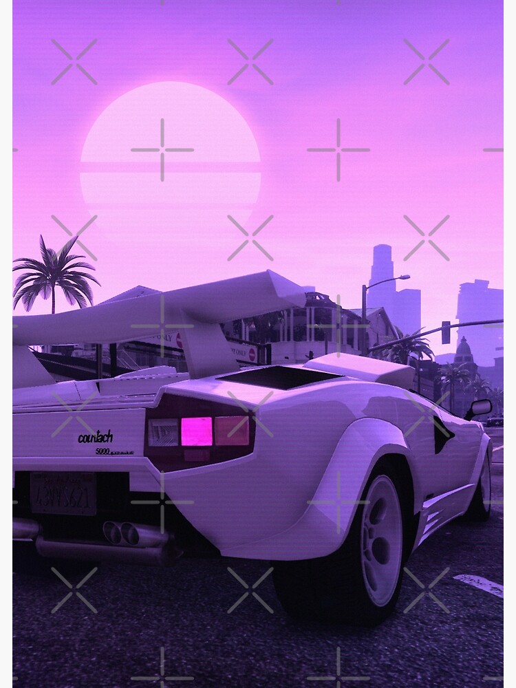 Countach sunset by daffaumar12
