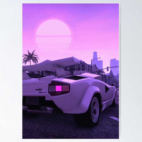 Item preview, Countach sunset designed and sold by exhozt.