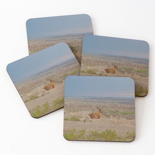 Item preview, Bighorn Sheep in Badlands National Park designed and sold by armaher7.