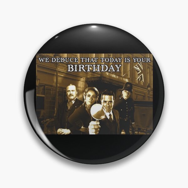 Item preview, Murdoch Mysteries Vintage Effect Birthday Card designed and sold by markstones.