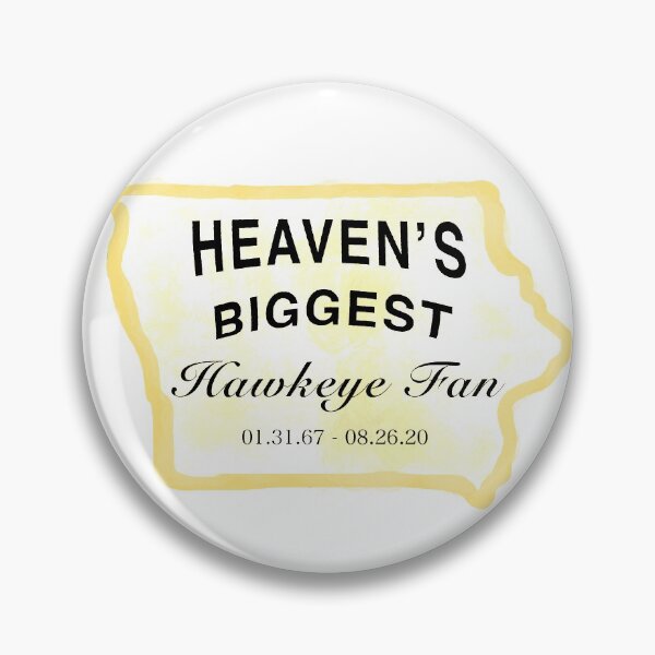 Item preview, Heaven's Biggest Hawkeye Fan designed and sold by Danielle Henricksen.