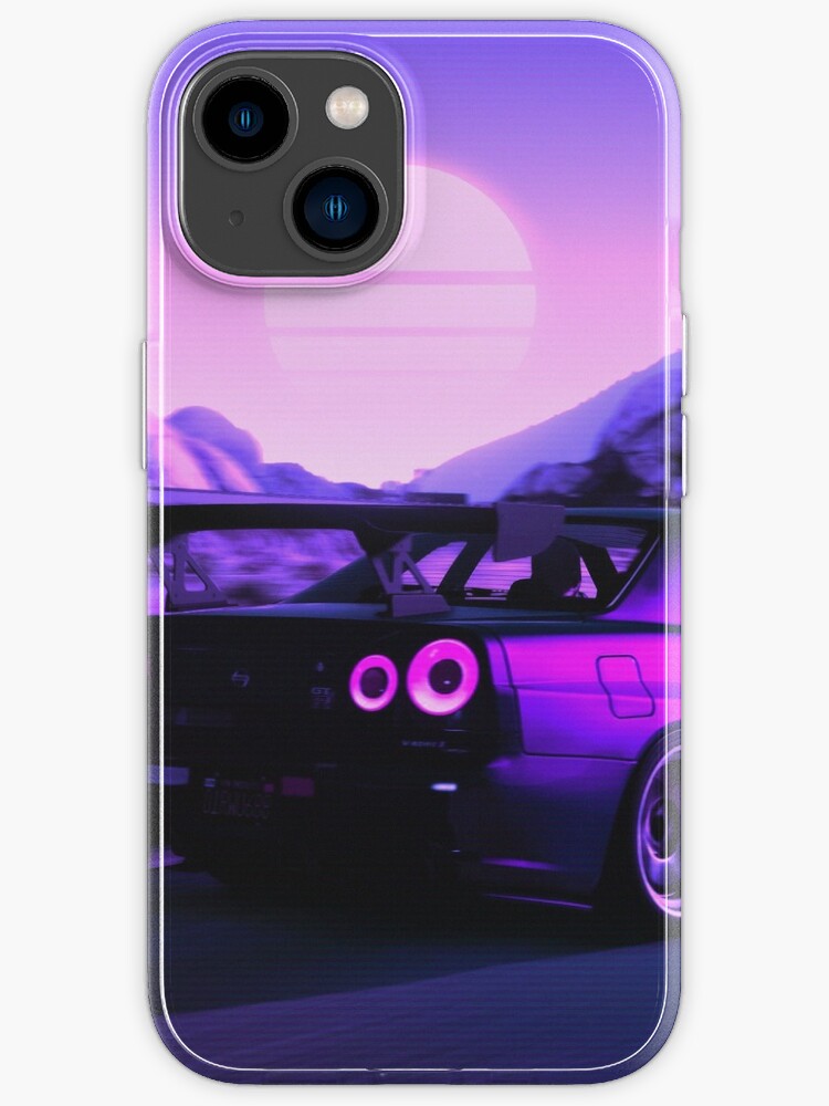 最大67%OFFクーポン 日産スカイラインGTR R34 Front.ver ガラスiPhone