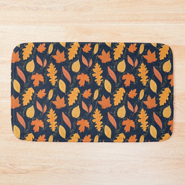 Item preview, Golden autumn leaves designed and sold by Greenfield Illustration.