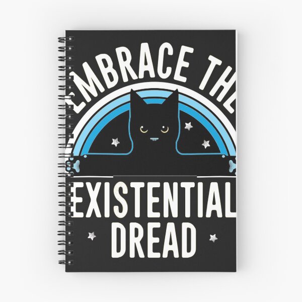 Item preview, EMBRACE THE EXISTENTIAL DREAD FUNNY CAT SHIRT designed and sold by flashdeals70.