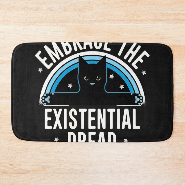 Item preview, EMBRACE THE EXISTENTIAL DREAD FUNNY CAT SHIRT designed and sold by flashdeals70.