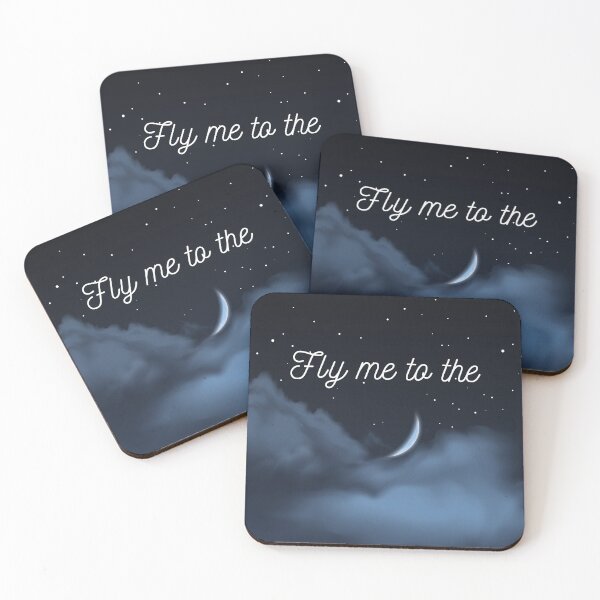 Item preview, Fly me to the moon designed and sold by hipposstore.