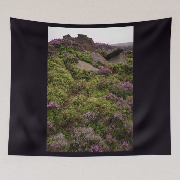 Item preview, Heather and Rocks designed and sold by Svetlana Sewell.