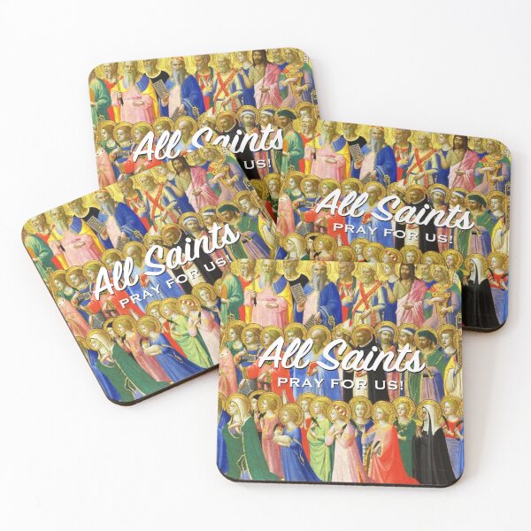 Item preview, All Saints, pray for us! designed and sold by The Catholic Religion Teacher Shop.