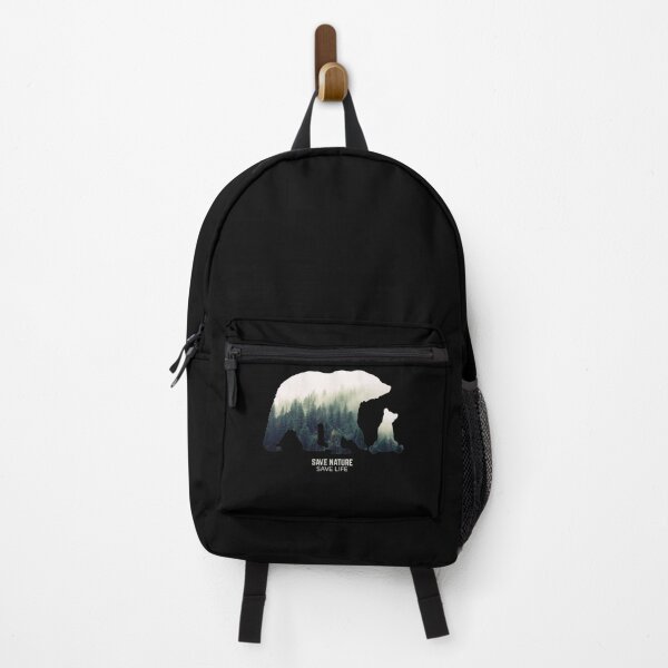 Item preview, Bear in Forest Environment Climate Protection designed and sold by RJ-Art.