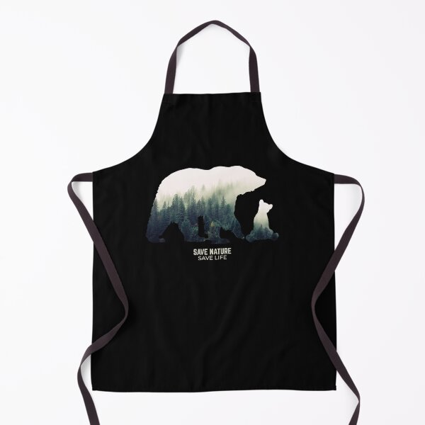 Item preview, Bear in Forest Environment Climate Protection designed and sold by RJ-Art.