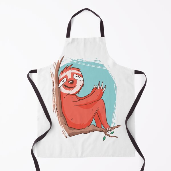 Item preview, cute sloth sitting designed and sold by pirminio.