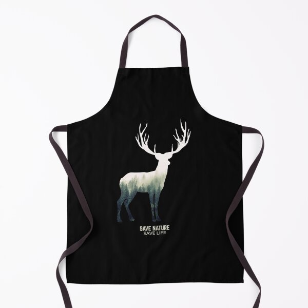 Item preview, Deer in Forest Environment Climate Protection designed and sold by RJ-Art.