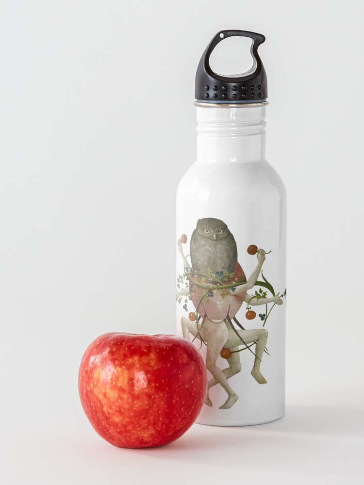 Alternate view of Hieronymus Bosch - Dancing Owl Water Bottle