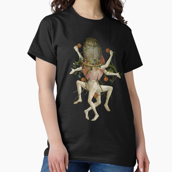 Vista previa del artículo con la obra «Hieronymus Bosch - Búho bailarín», diseñado y vendido por elinaarbidane.
