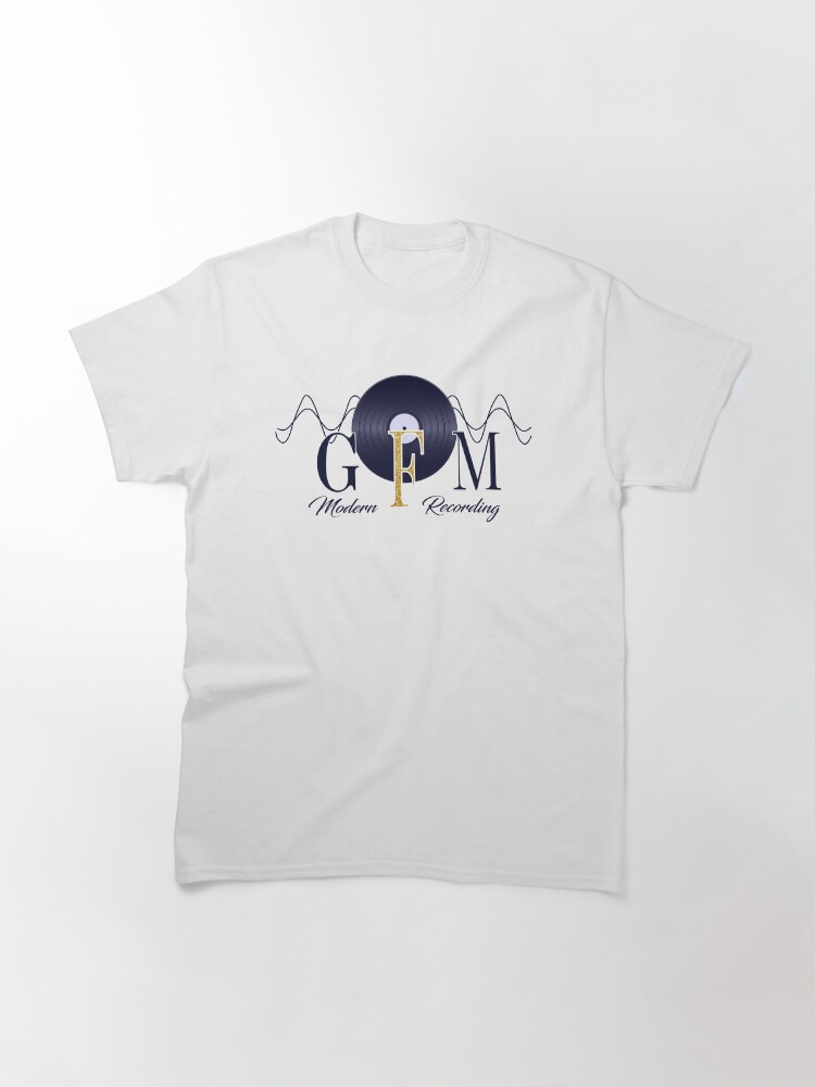 Alternate view of GFM Record Logo Big Classic T-Shirt