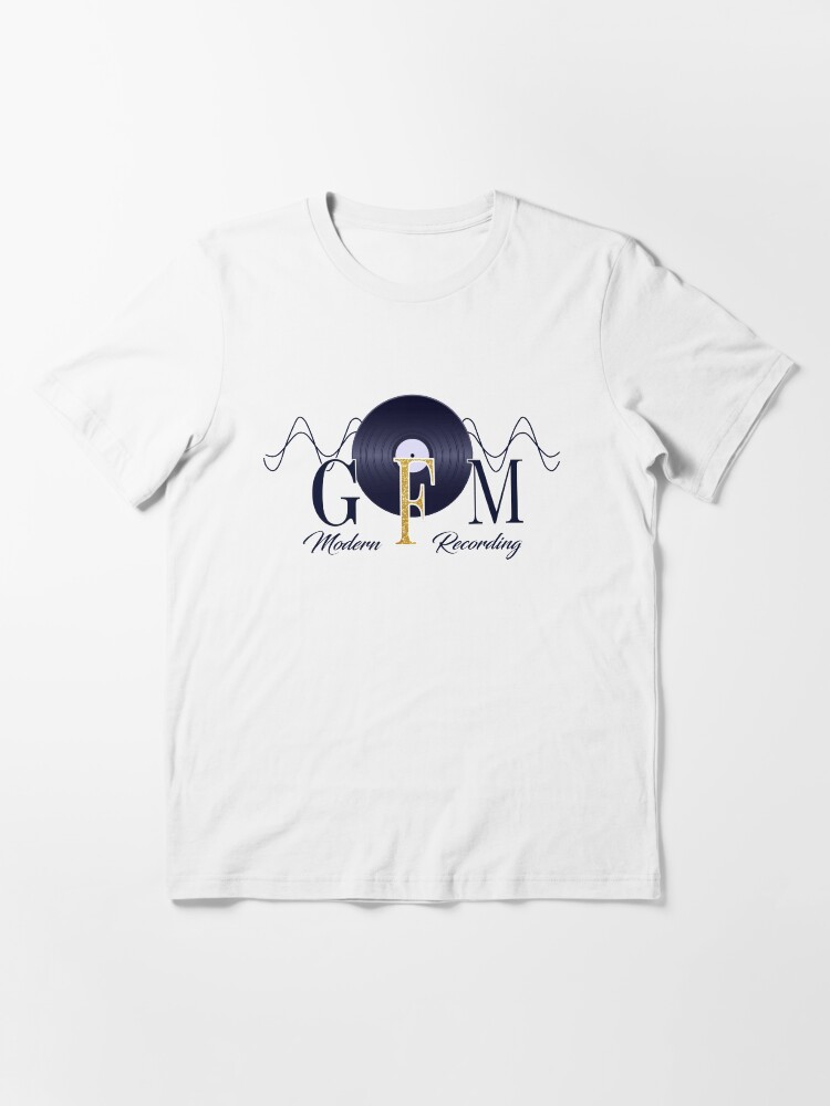 Alternate view of GFM Record Logo Big Essential T-Shirt