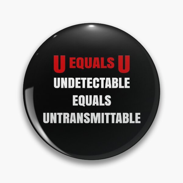 Item preview, U equals U , undetectable equals untransmittable, HIV Awareness, hiv awareness designed and sold by T-DESIGNEDZ.