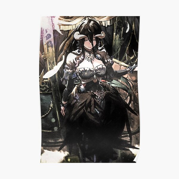 Albedo Overlord Posters Redbubble