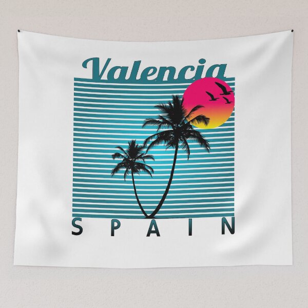 Item preview,  Valencia Spain Summer Beach Sun Vacations Souvenir tshirt designed and sold by Alvamd.