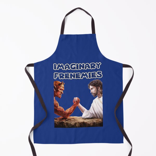 Item preview, Jesus and Satan - Imaginary Frenemies designed and sold by Wildjourne.