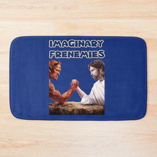 Item preview, Jesus and Satan - Imaginary Frenemies designed and sold by Wildjourne.