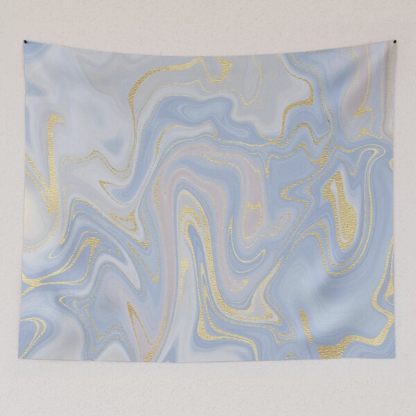 Item preview, Pastel Blue Marble Swirls  designed and sold by WisdomInspired.
