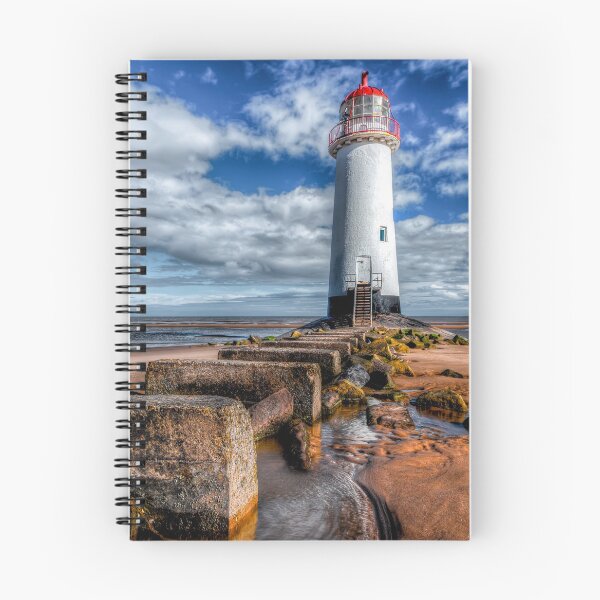 Item preview, Talacre Lighthouse Point of Ayre Flintshire Wales designed and sold by AJEvans.
