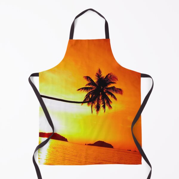 Item preview, Thailand Beach Sea Sunset Sky Palm Trees designed and sold by Laura Vancleave.